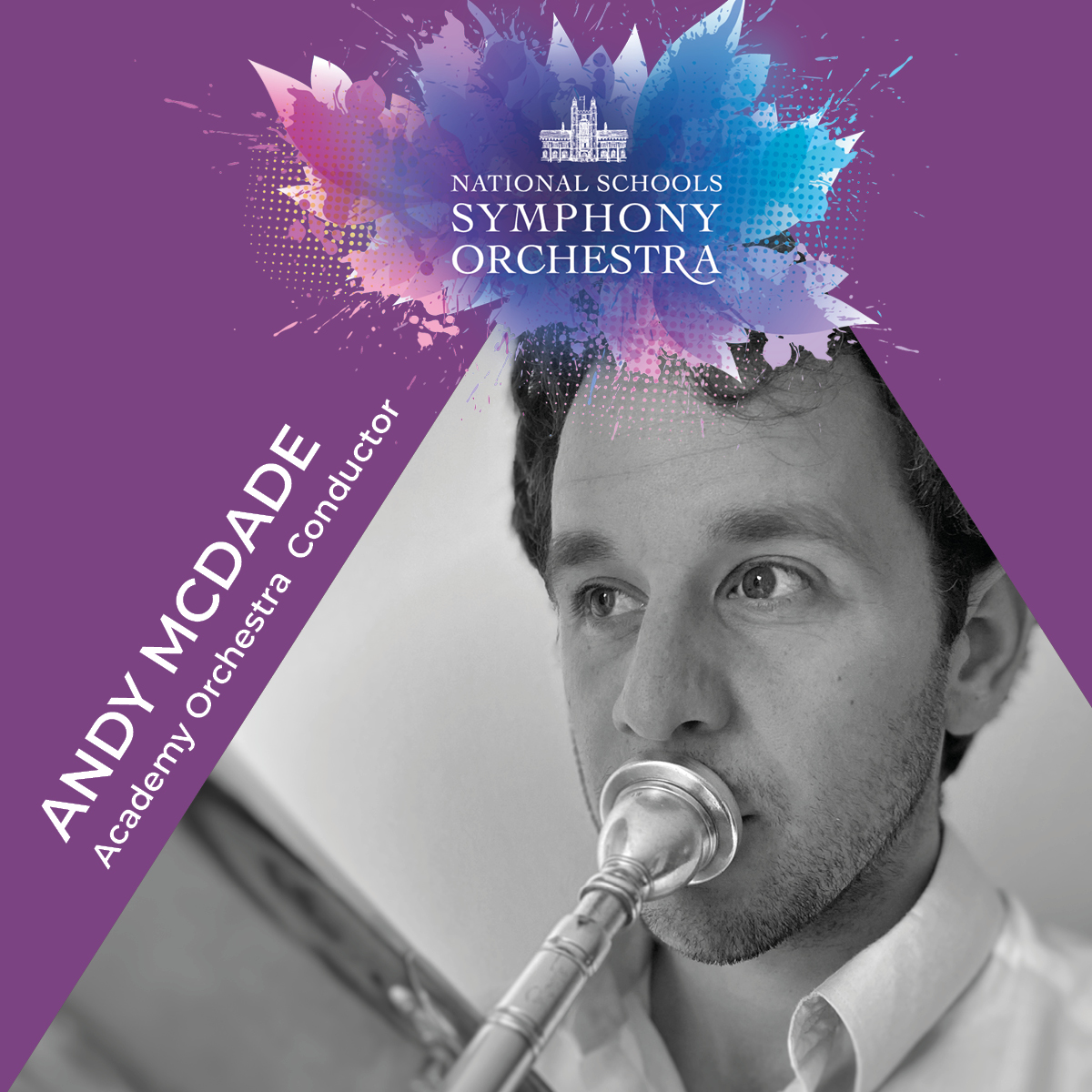 Introducing our Academy Orchestra Conductor for 2025 – Andy McDade